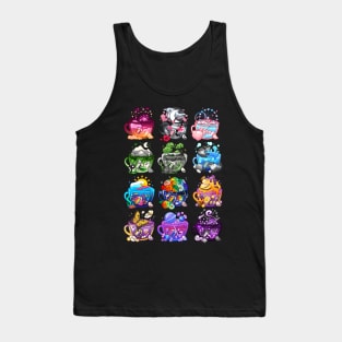 Pride Flag Teacup Collection Tank Top